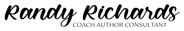 Logo Randy's name that says Coach Author Consultant